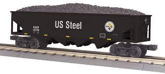 30-75640 - United States 4-Bay Hopper Car with Coal Load