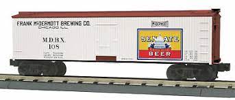 30-78166 - O Gauge Reefer Car - Senate Beer  Car No. 108