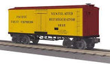 30-78206 - O Gauge 19th Century Reefer Car - Pacific Fruit Express Car No. 4635