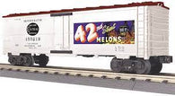 30-78226 - O Scale Modern Reefer Car - 42nd Street Melons  Car No. 155213