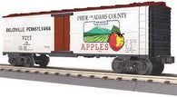 30-78228 - O Scale Modern Reefer Car - Adam’s County Apples  Car No. 101