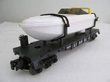 6-16661 -  O GAUGE Lionel Flatcar w/Motorized Boat